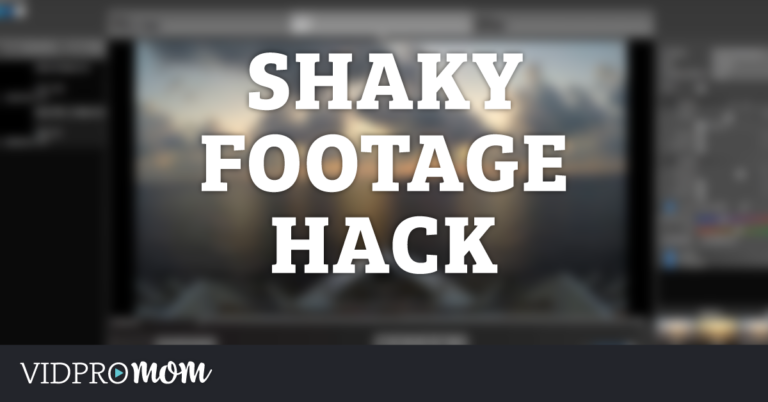How To Fix Shaky Footage (GoPro Studio Hack)